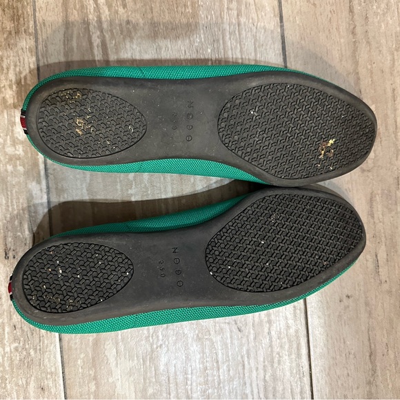 NODO Green Knit Flats - Picture 7 of 7